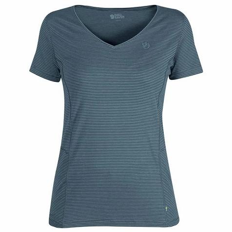 Fjallraven Abisko T-Shirt Navy Singapore For Women (SG-676029)